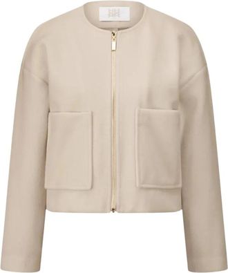 Riani Ritssluiting Jas - Dames - Zomerjassen - Beige - M - Jassen