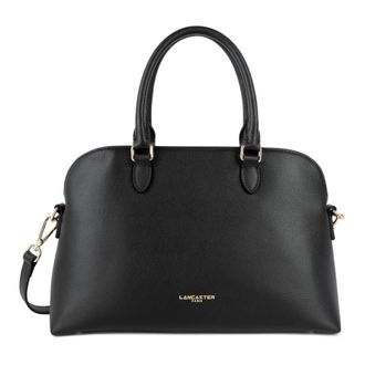 Lancaster Handbags, female, Black, Size: ONE SIZE Zipp&eacute; Sierra Jia Black Shoulder Bag