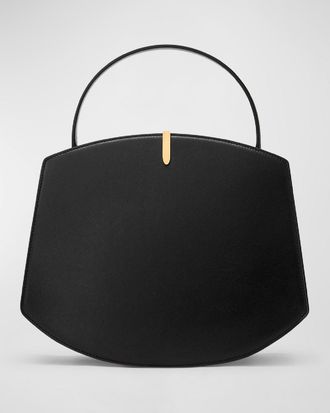 Savette The Florence Leather Top-Handle Bag
