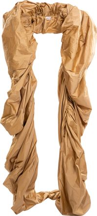 Saiid Kobeisy Gold Taffeta Cape
