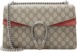 Gucci Gg Supreme Dionysus Medium Shoulder Bag (Authentic Pre-Loved)