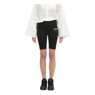 VETEMENTS Oval Logo Shorts - Dames - Leggings - Zwart - XS - Broeken
