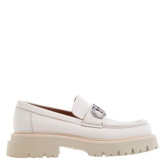 Ferragamo Florian Gancini Ornament Mocassin, Size 10.5 EE