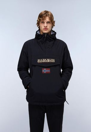 Napapijri Blouson NAPAPIJRI RAINFOREST POCKET 2, Herren, Gr. L, schwarz, Obermaterial: 100% Polyamid. Wattierung: 100% Polyester, normal, Jacken Blouson