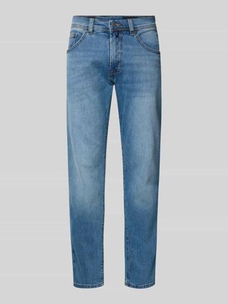 Pierre Cardin Regular Fit Jeans mit Eingrifftaschen Modell Dijon in Hellblau, Gr&ouml;&szlig;e 32/30