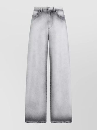 Dior denim wide-leg trousers