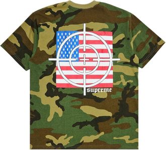 SUPREME Target T-Shirt Woodland Camo FW25T27-WOODLAND-CAMO