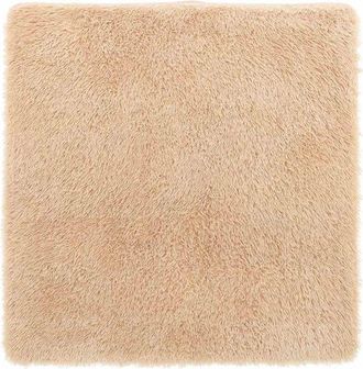 vidaXL Vidaxl - Shaggy Rug High Pile navarra Beige 200x200 cm Polyester