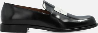 Givenchy Mens LABEL LOAFERS - Black - Size: 10