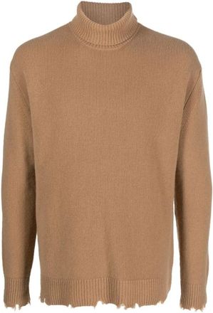 Laneus Uomo, Maglie, Marrone, M, new