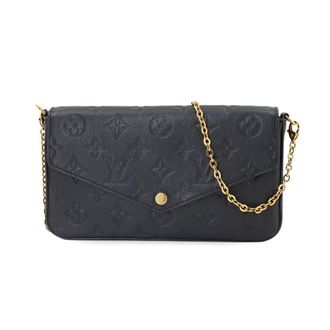 Louis Vuitton Noir Monogram Empreinte Leather Pochette (Pre-Owned)