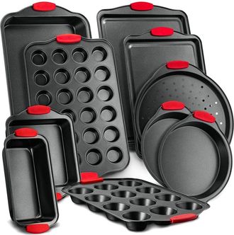 Nutrichef Carbon Steel Bakeware Set