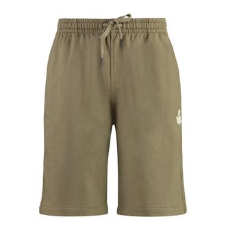 Isabel Marant Isabel Marant, Casual Shorts, male, Green, Size: XL Mahelo Cotton Bermuda Shorts
