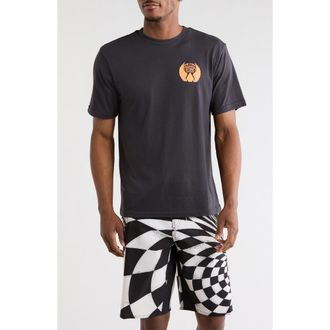 Volcom Dactyl Graphic T-Shirt in Washed Black Heather at Nordstrom Rack, Size Xx-Large