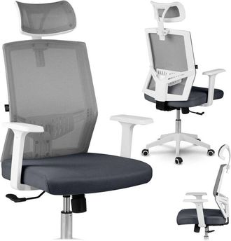 OEM Silla De Oficina Sofotel Rotar De Micromalla, Gris Oscuro