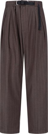 White Sand Pantaloni Dritti Cintura