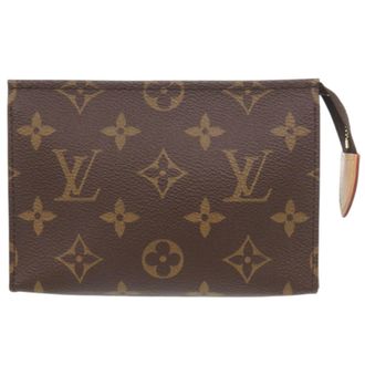 Louis Vuitton Brown Monogram Monogram Pouch (Pre-Owned)