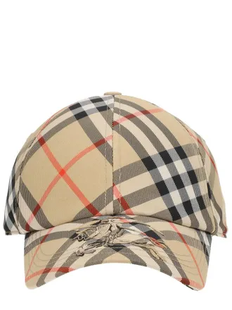 Burberry Check Baseball Hat