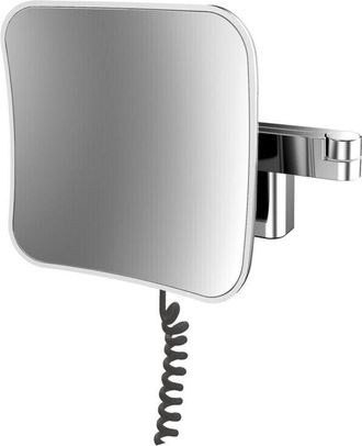 Emco Emco - Espejo De Afeitado Y Maquillaje Led, Aumento 5 Veces