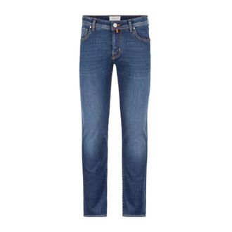 Jacob Cohen Nick Pant 5 Pkt Slim Fit - Heren - Jeans - Blauw - Maat: W33 Katoen