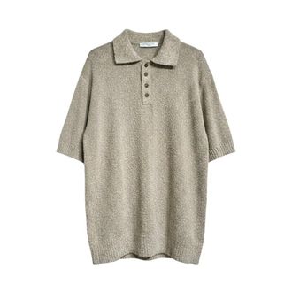 Daniele Fiesoli Polo Shirts, male, Beige, Size: XL Df4041 Polo Shirt