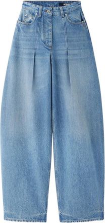Jacquemus The Ovalo De-N&icirc;mes High-waisted Jeans