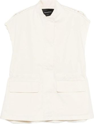 Fabiana Filippi Crochet-panel Waistcoat