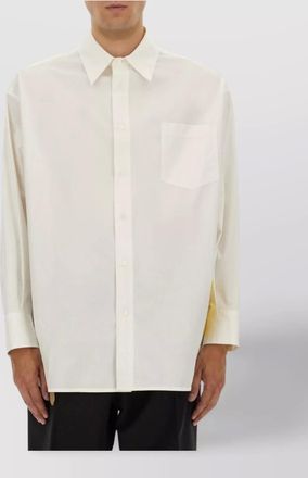 Maison Margiela shirt pointed collar chest pocket long sleeves
