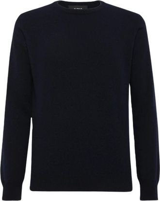 Alpha Studio Round-neck Truien - Heren - Ronde hals truien - Blauw - L - Truien & Vesten