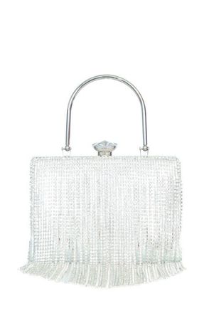 Lauren Lorraine Dangle Clutch in Silver at Nordstrom