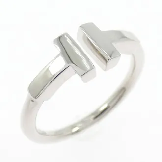 Tiffany & Co. White Gold White Gold (18K) Band Ring (Pre-Owned)