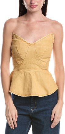 AFRM Afrm Merida Princess Peplum Top