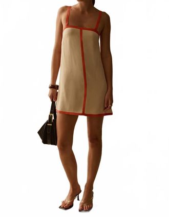 SANCIA The Paige Mini Dress In Coral