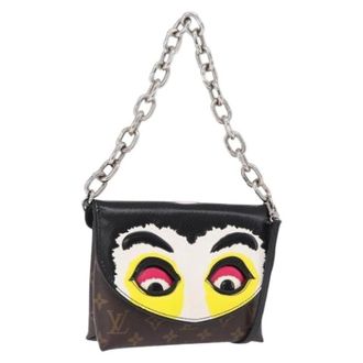 Louis Vuitton Pre-owned Monogram Schoudertas - Dames - Pre-owned - Zwart - Maat: ONE Size Leer