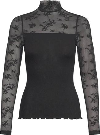 Rosemunde Dames, Tops, Zwart, Maat: S Modal