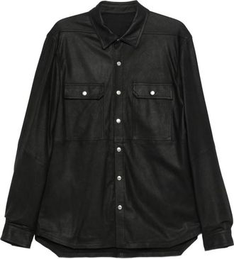 Rick Owens Buttoned Shirt Jacket