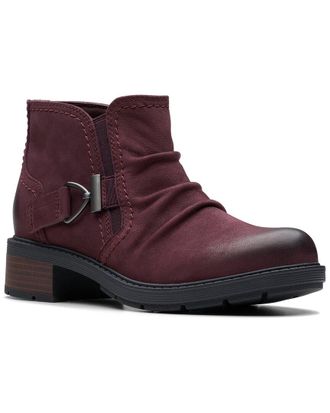 Clarks Hearth Clara Nubuck Bootie