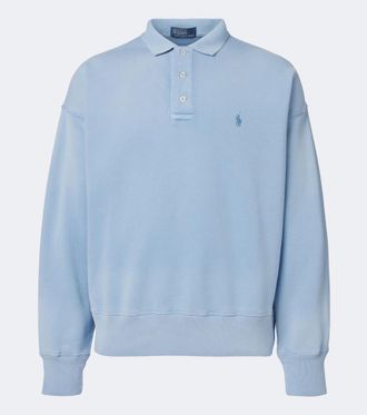Polo Ralph Lauren Pony cotton-blend polo sweatshirt