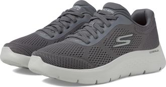 Skechers Mens Go Walk Flex-Remark Sneaker, Charcoal Grey, 10 UK