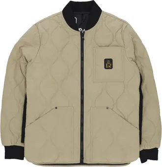 RefrigiWear Tod Jacket - Heren - Winterjassen - Beige - S - Leer - Jassen