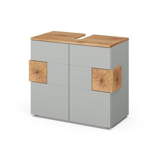 Vicco Mueble Bajo Lavabo Eden, Gris/artisan, 73.1 X 64 Cm, Vicco