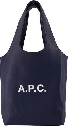 A.P.C. Ninon Tote Bag - Dames - Shoppers - Blauw - ONE Size - Katoen - Tassen