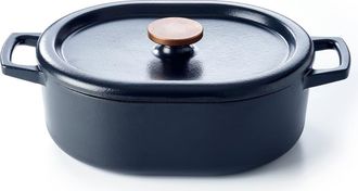 alva Nori Enameled Cast Iron Oval Dutch Oven, 6-Qt. in 6 Quart at Nordstrom