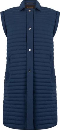 Moorer Gewatteerd Gilet - Dames - Bodywarmers - Blauw - XS - Jassen