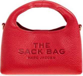 Marc Jacobs Micro Crossbody Sack Bag - Dames - Mini tas - Rood - ONE Size - Leer - Tassen