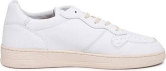 D.A.T.E. Sneakers - Heren - Sneakers - Wit - 42 EU - Katoen - Schoenen