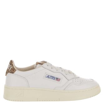 Autry Leopard Print Lace Up Sneakers