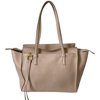 Ferragamo Beige Tote Bag (Pre-Owned)