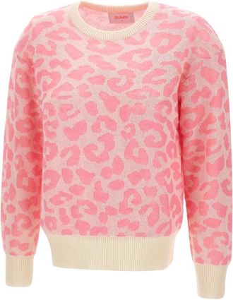 Sun 68 Dames, Truien, Roze, Maat: M Katoen