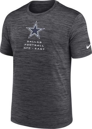 Nike Dallas Cowboys Velocity Nike Mens Dri-FIT NFL T-Shirt in Black | NKPQ06F7RD-QMV